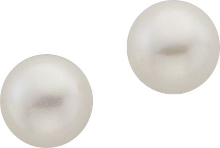 Ohrstecker Silber 925 rhodiniert SWP 8mm