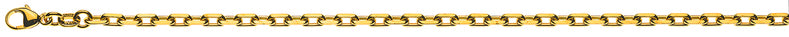 Anker 4-fach geschliffen Gelbgold 750 ca. 2,9 mm 24 cm