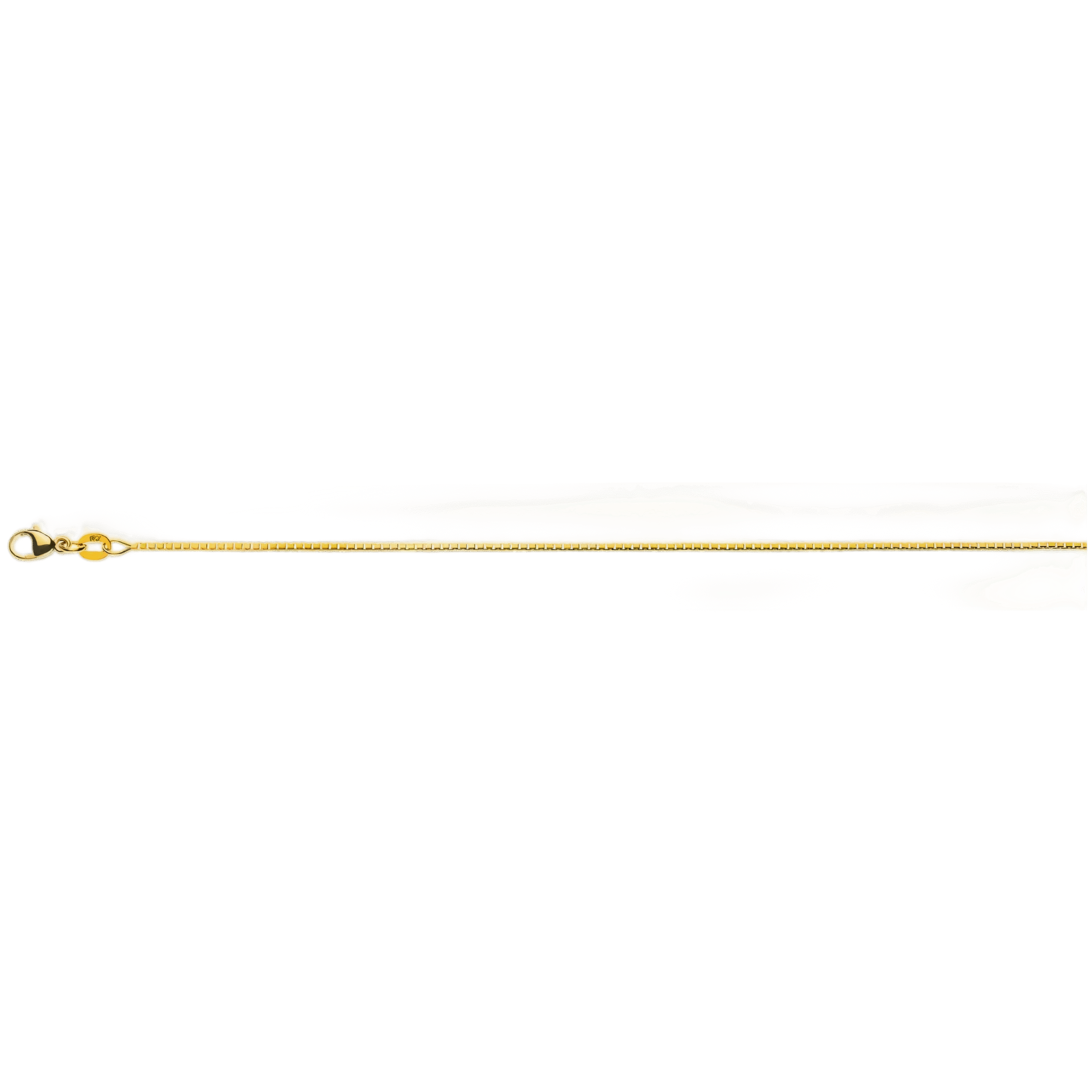 Venezianer 8-fach diamantiert Gelbgold 750 ca. 1.1mm