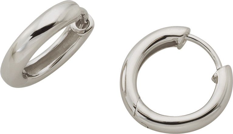Creolen Silber 925 rhodiniert
