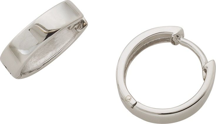 Creolen Silber 925 rhodiniert