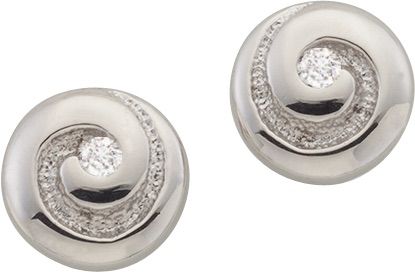 Ohrstecker Silber 925 rhodiniert