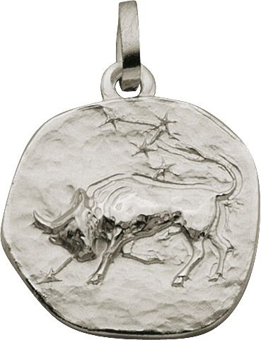 Anhänger Silber 925 rhodiniert Stier