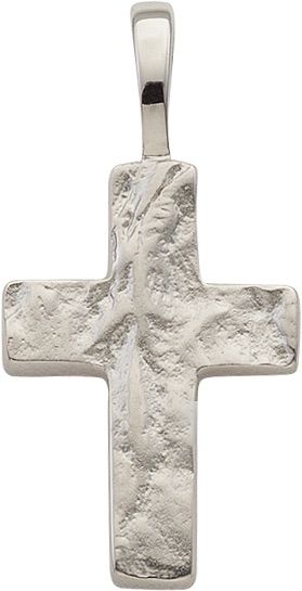 Anhänger Silber 925 rhodiniert Kreuz