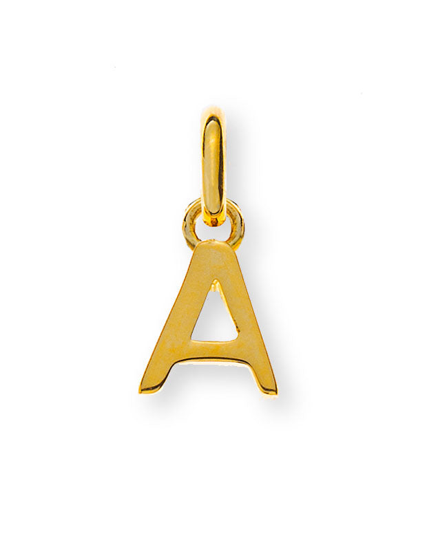 Buchstaben Gelbgold 750, ca.7x6mm A 