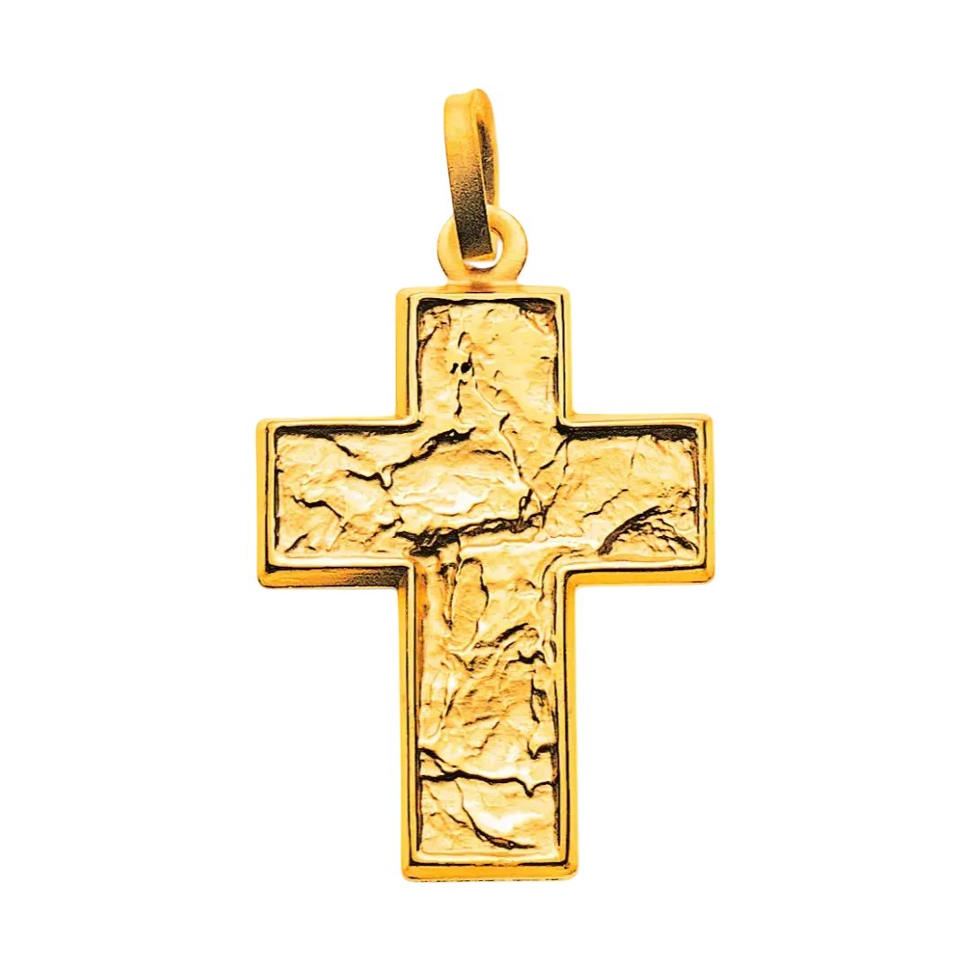 Kreuz Gelbgold 750 H: 20mm B: 15mm