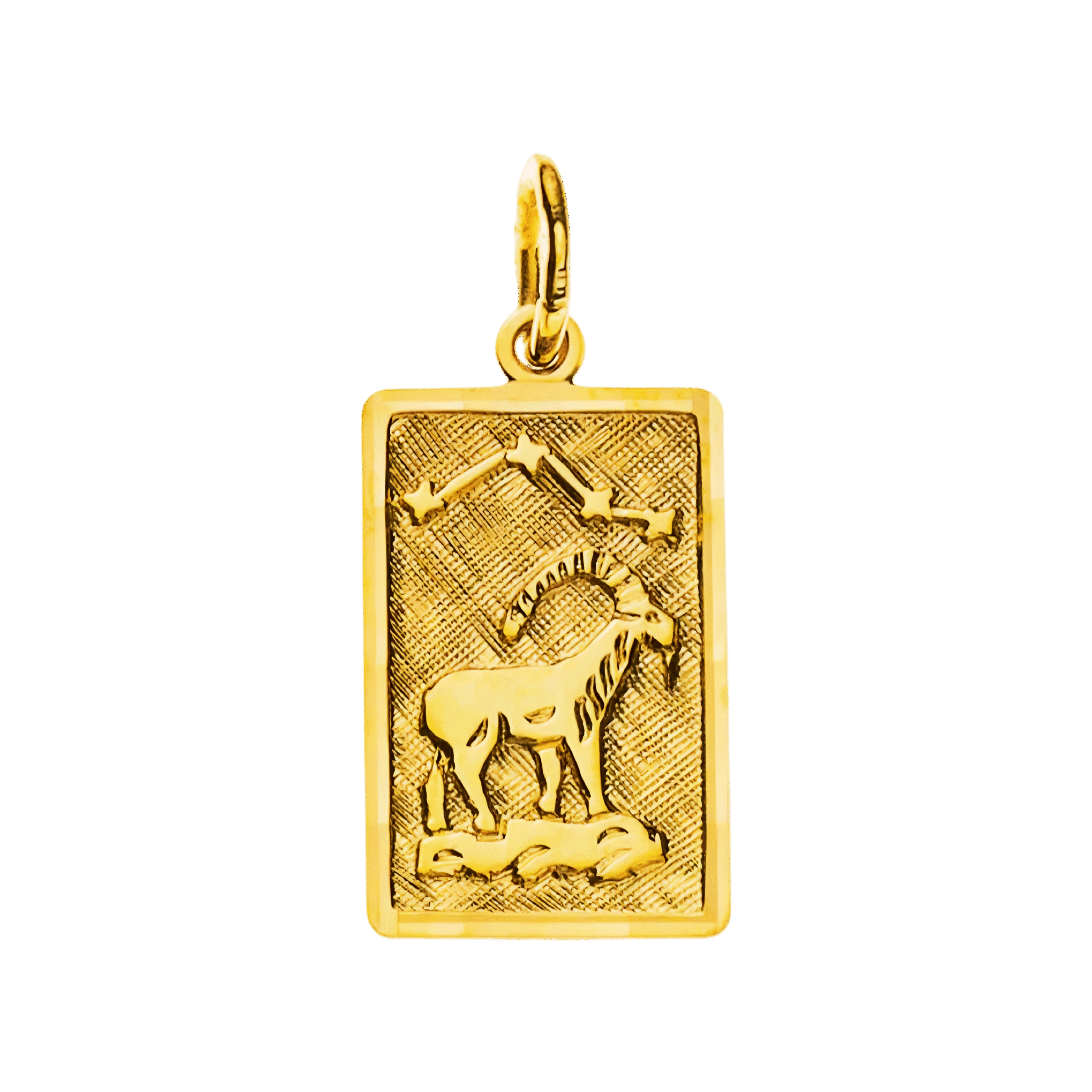 Anhänger Sternzeichen Steinbock Gelbgold 750