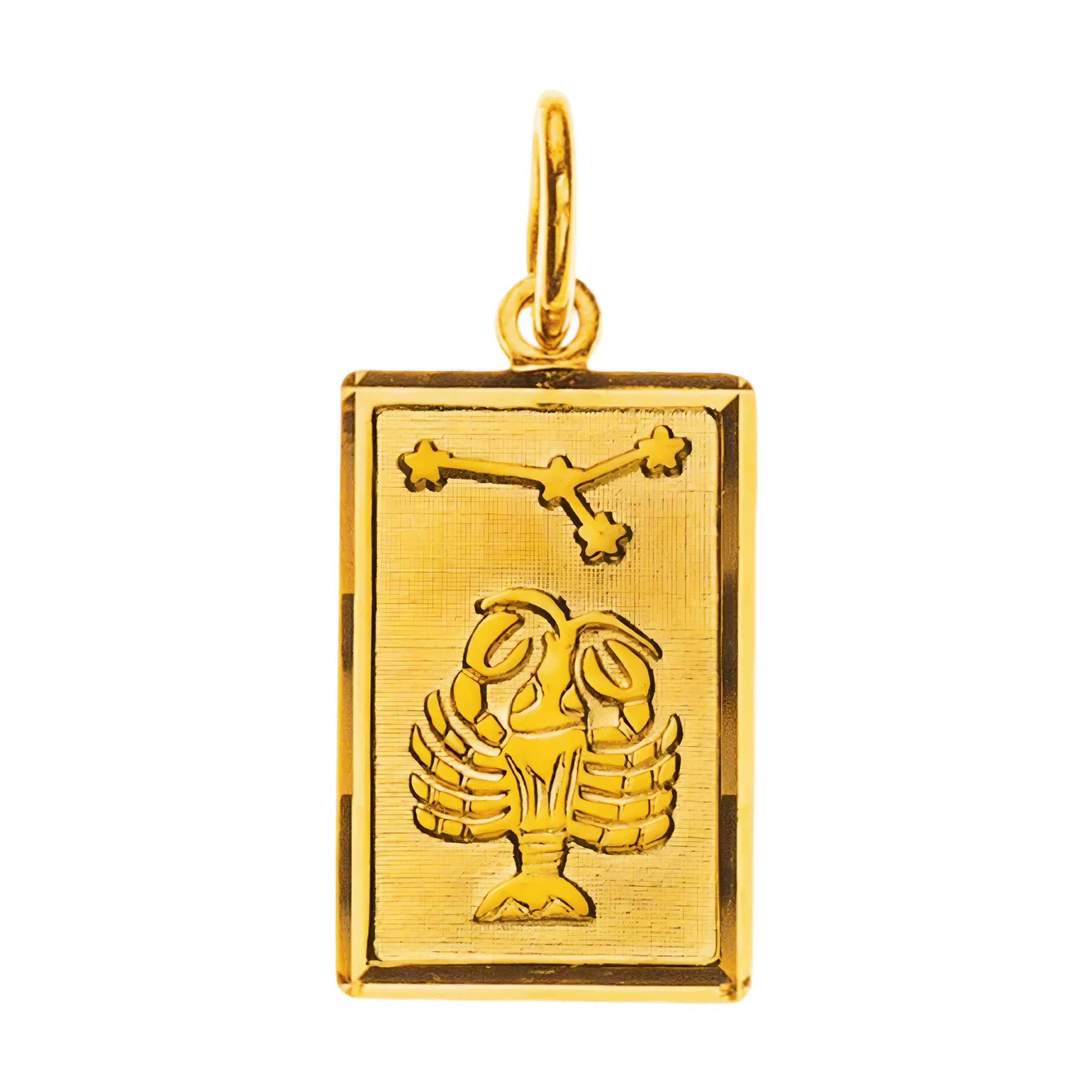 Anhänger Sternzeichen Krebs Gelbgold 750