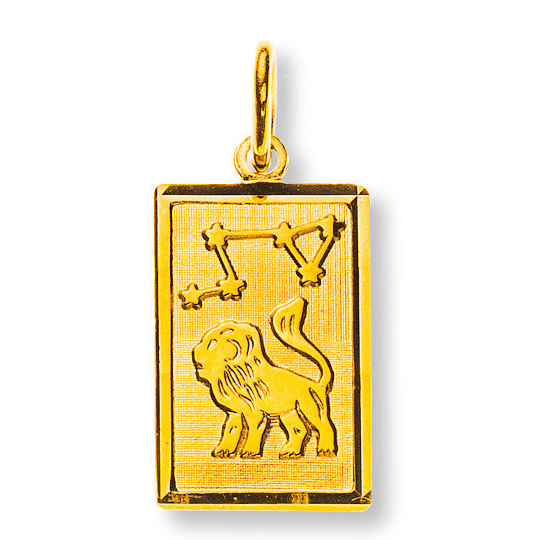 Anhänger Sternzeichen Löwe Gelbgold 750