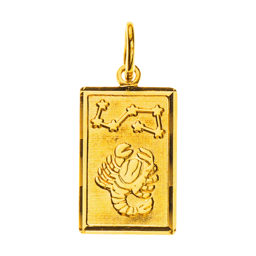Anhänger Sternzeichen Skorpion Gelbgold 750