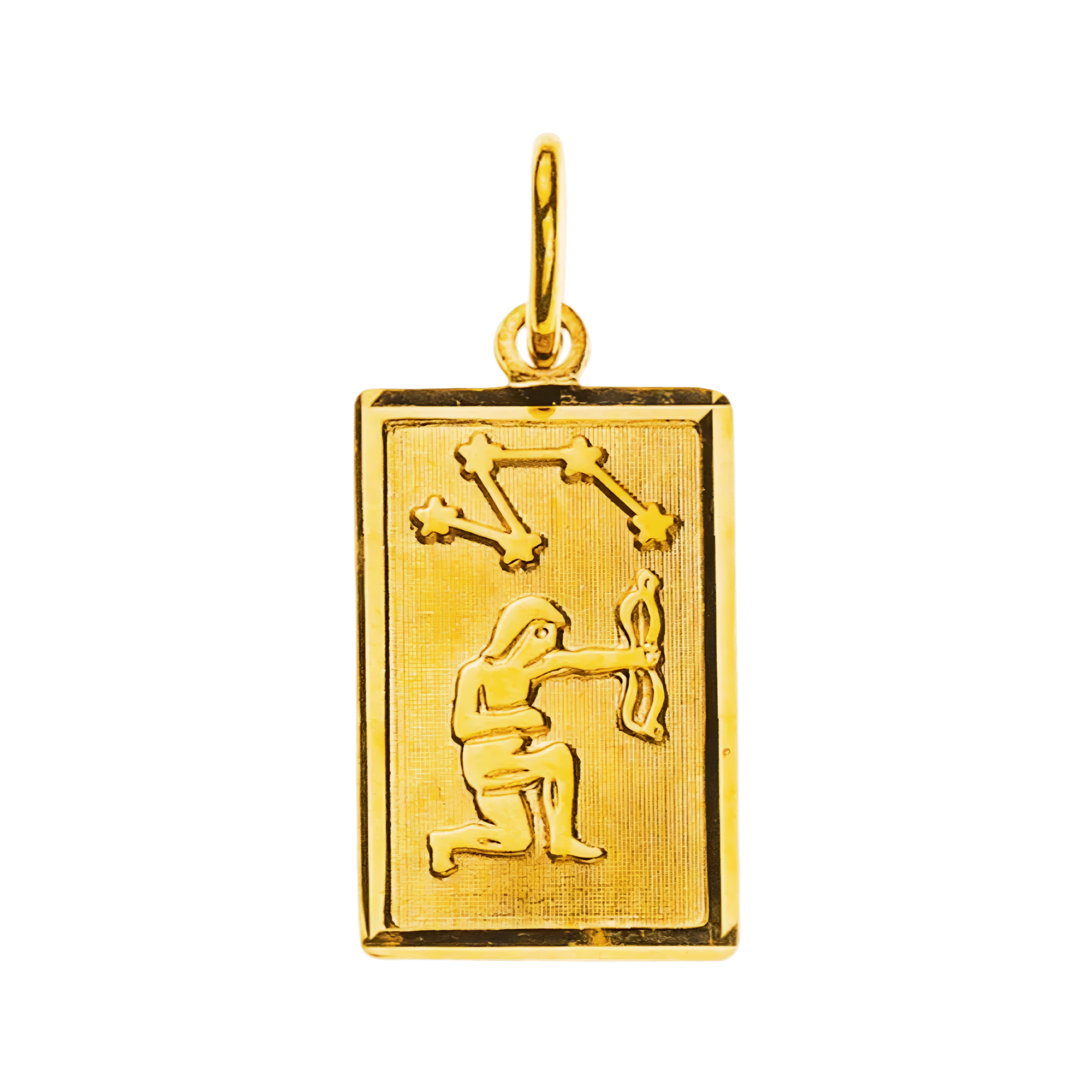 Anhänger Sternzeichen Schütze Gelbgold 750