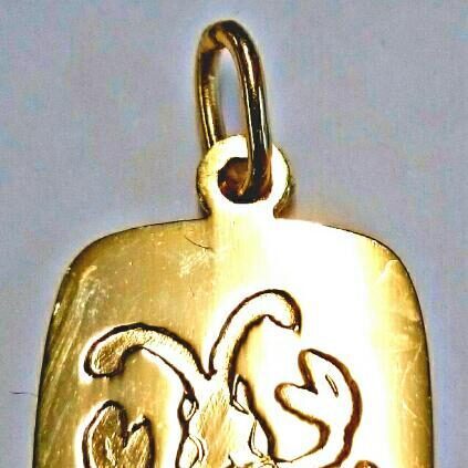 Anhänger Sternzeichen Krebs Gelbgold 750