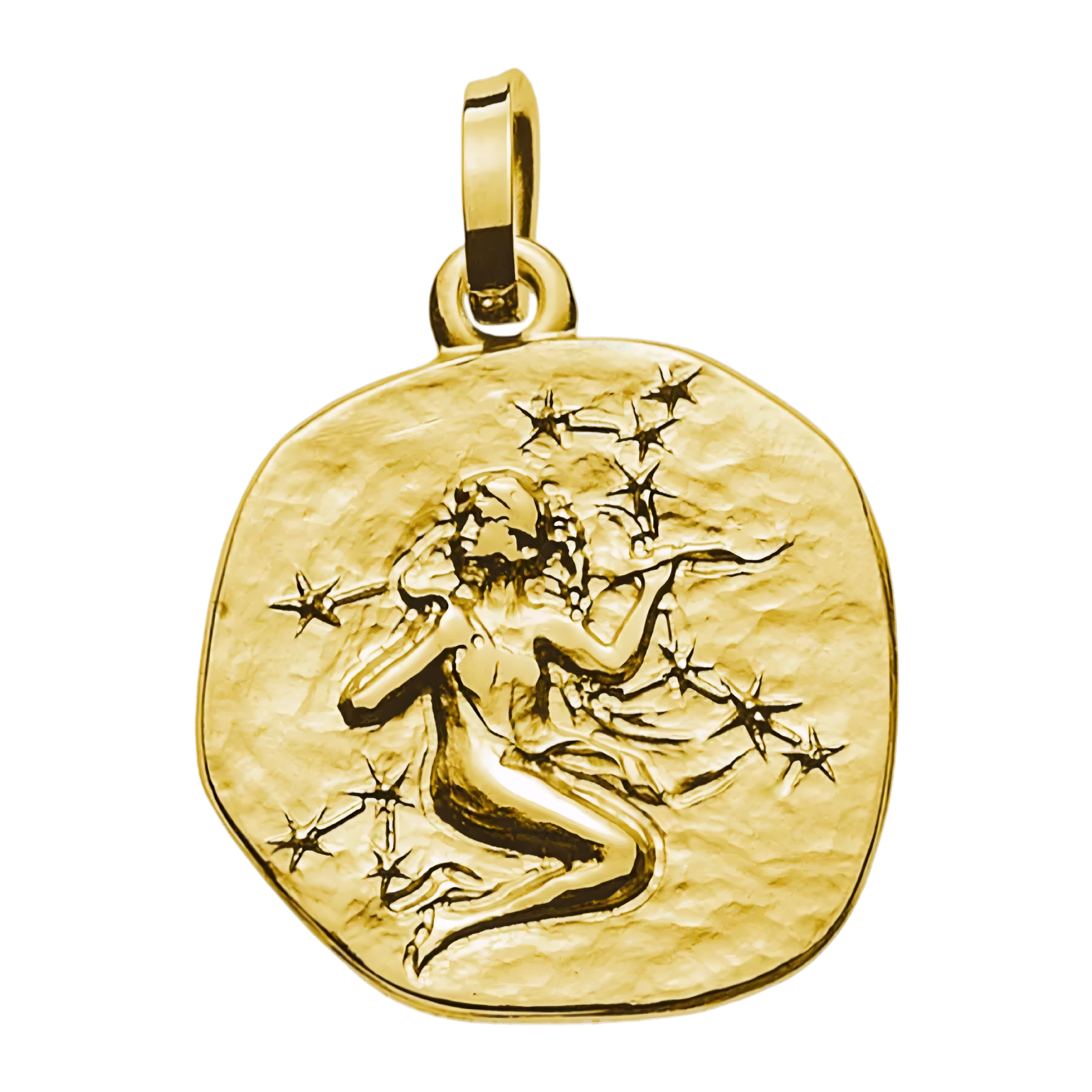 Anhänger Sternzeichen Jungfrau Gelbgold 750