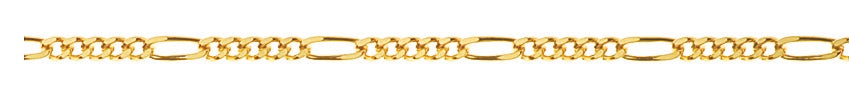 Figaro Gelbgold 750 ca. 2,1mm