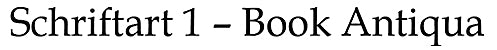 Book Antiqua