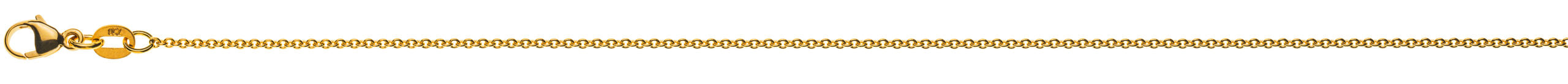 Rundanker Gelbgold 750 ca. 1,3 mm