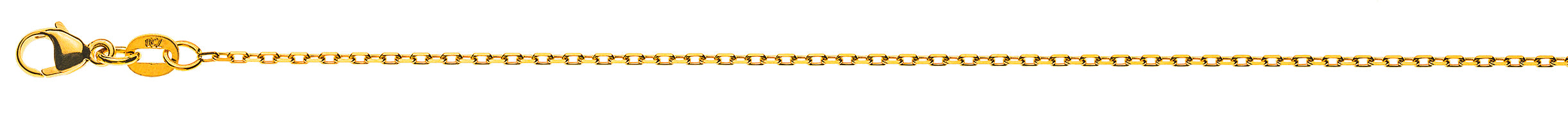 Anker 4-fach geschliffen Gelbgold 750 ca. 1,4 mm