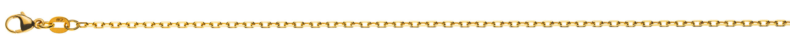 Anker 4-fach geschliffen Gelbgold 750 ca. 1,8 mm 