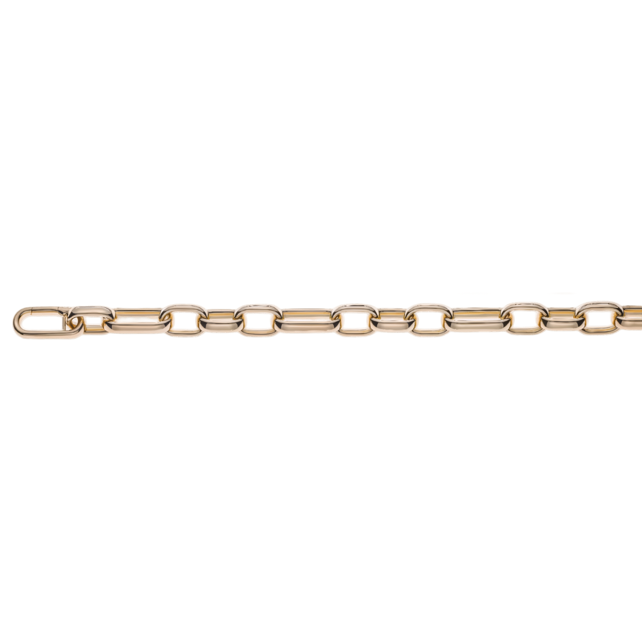Collier Anker Gelbgold 750 Handarbeit 46cm, poliert 