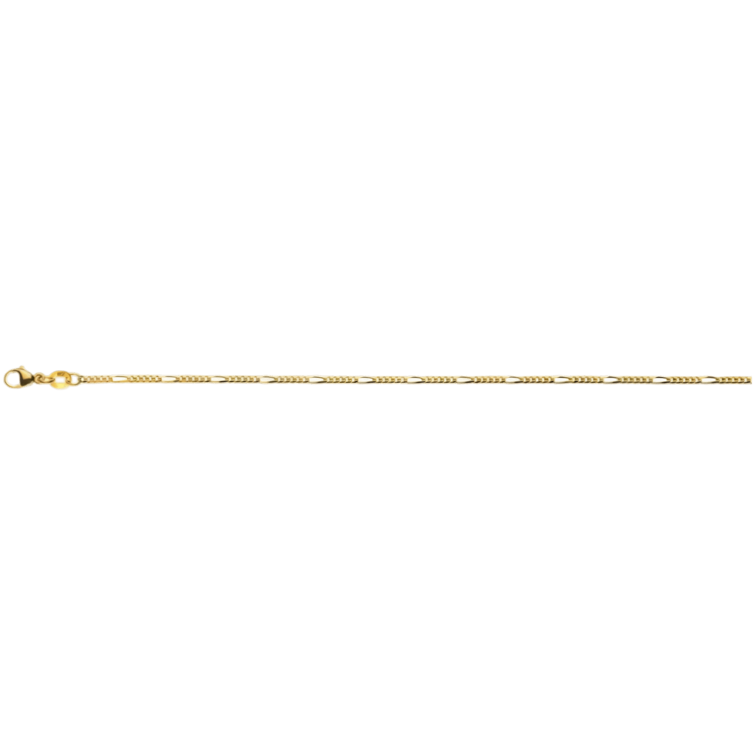Figaro 5+1 Gelbgold 750 ca. 1,8 mm
