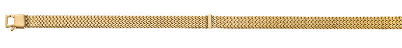 Milanaise-Armband, Gelbgold 750, 19cm