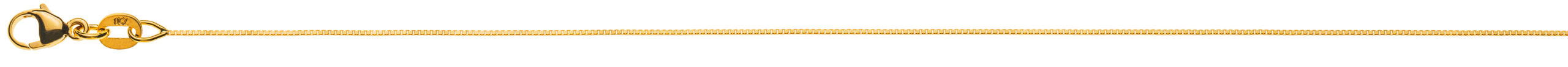 Venezianer diamantiert Gelbgold 750 ca. 0.6mm