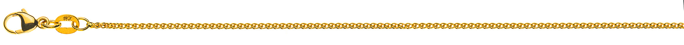 Zopf Gelbgold 750 ca. 1.2mm