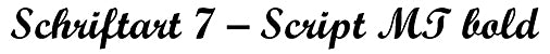 Script Bold